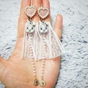 🍒NWOT🍒 ADORABLE BUNNY DROP EARRINGS